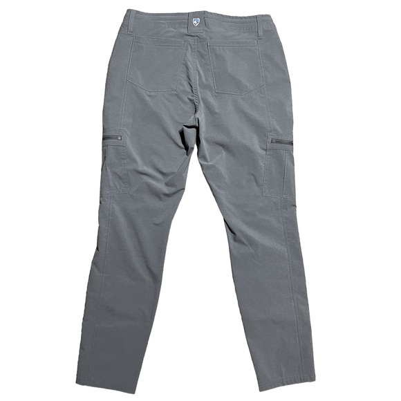 Kuhl Wm’s Horizn Skinny Pants Sz 8 Short In Gray Slate - Picture 2 of 15